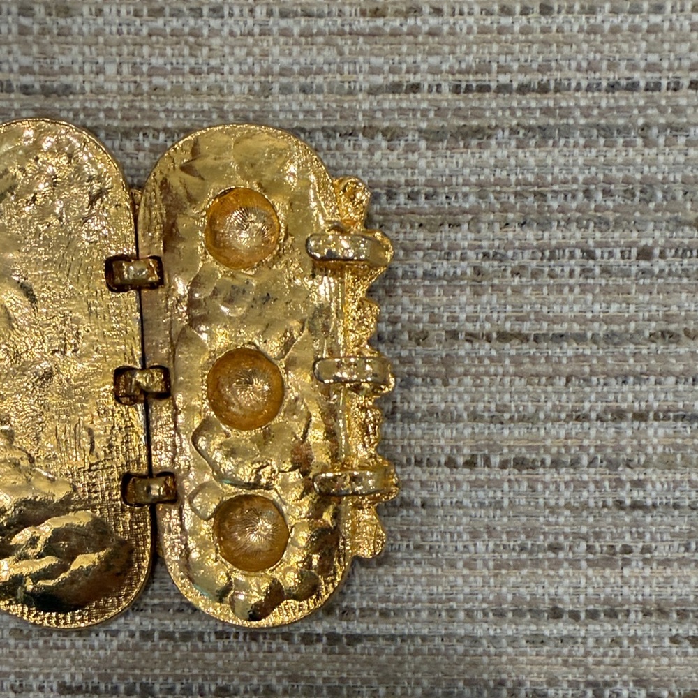 Vintage Ornate Gold Belt Buckle from 1960/70s’ - Picture 3 of 6